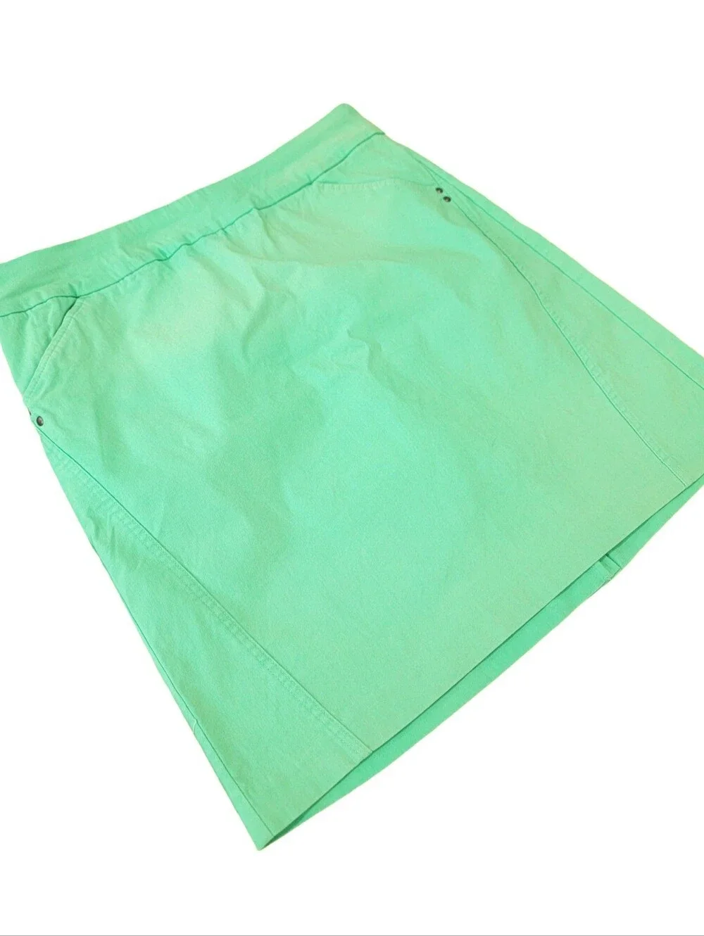 Northern Reflections Skort Bright Green A Line Athleisure Casual Women’s Size M - Picture 5 of 15